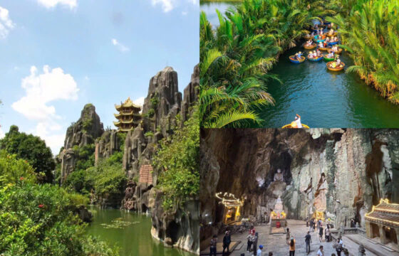 Marble Mountains – Bay Mau Coconut Forest – Hoi An Ancient Town